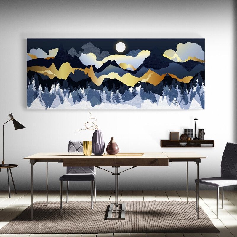 TAYRONA STORE - Cuadro En Lienzo Para Comedor Luxury Design 169 100x40cm