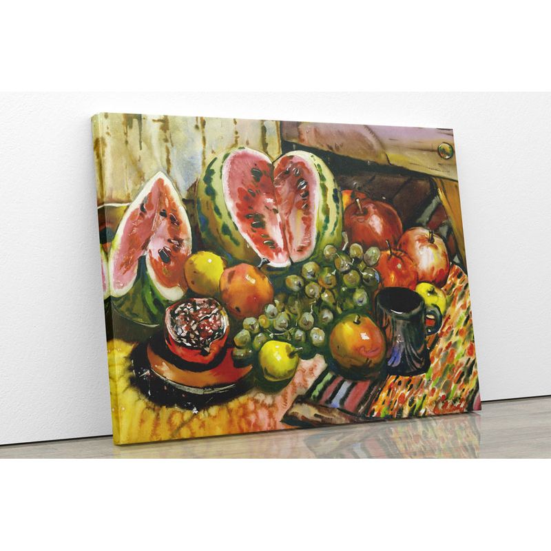 TAYRONA STORE - Cuadro En Lienzo Para Comedor Bodegon 03 75x60cm