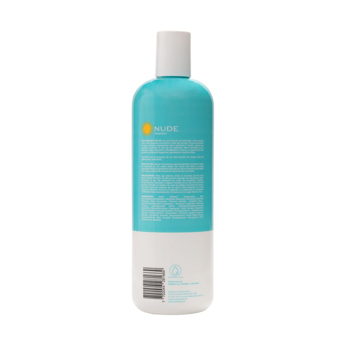 NUDE - Protector Solar Nude SPF60 480ml