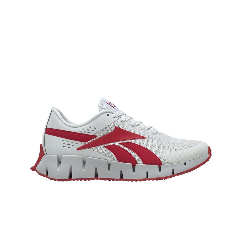 REEBOK - Tenis Hombre Reebok Zig Dynamica 2 - Blanco-Rojo
