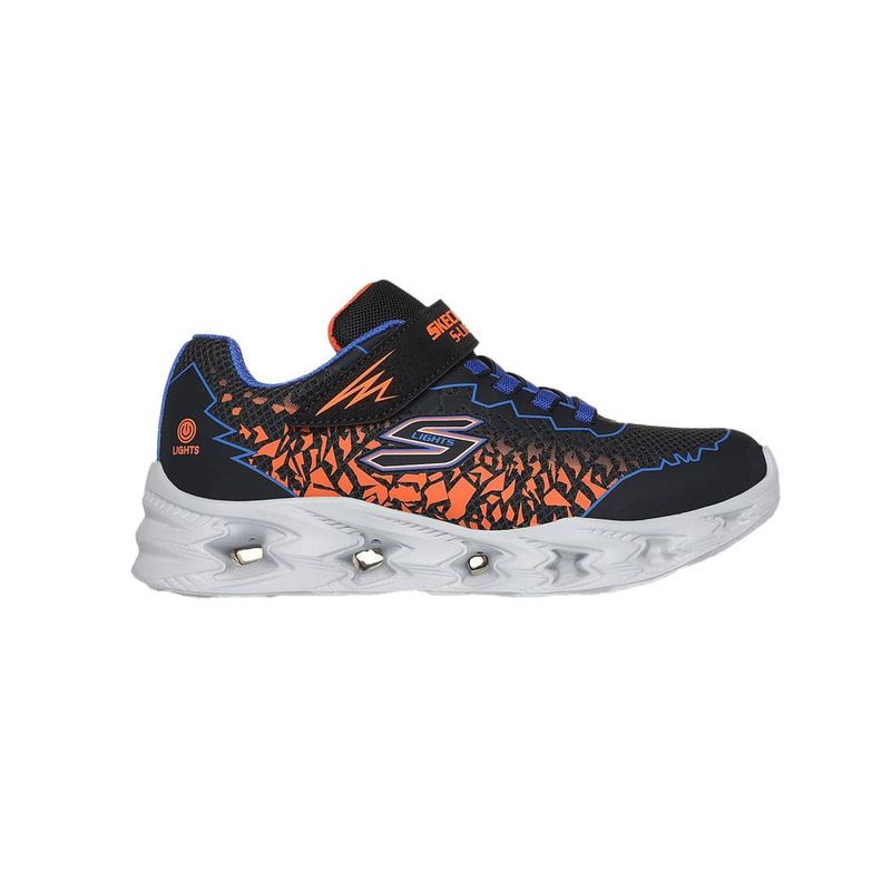 SKECHERS - Tenis Niño Skechers Vortex 2.0 Zorento - Negro- Azul