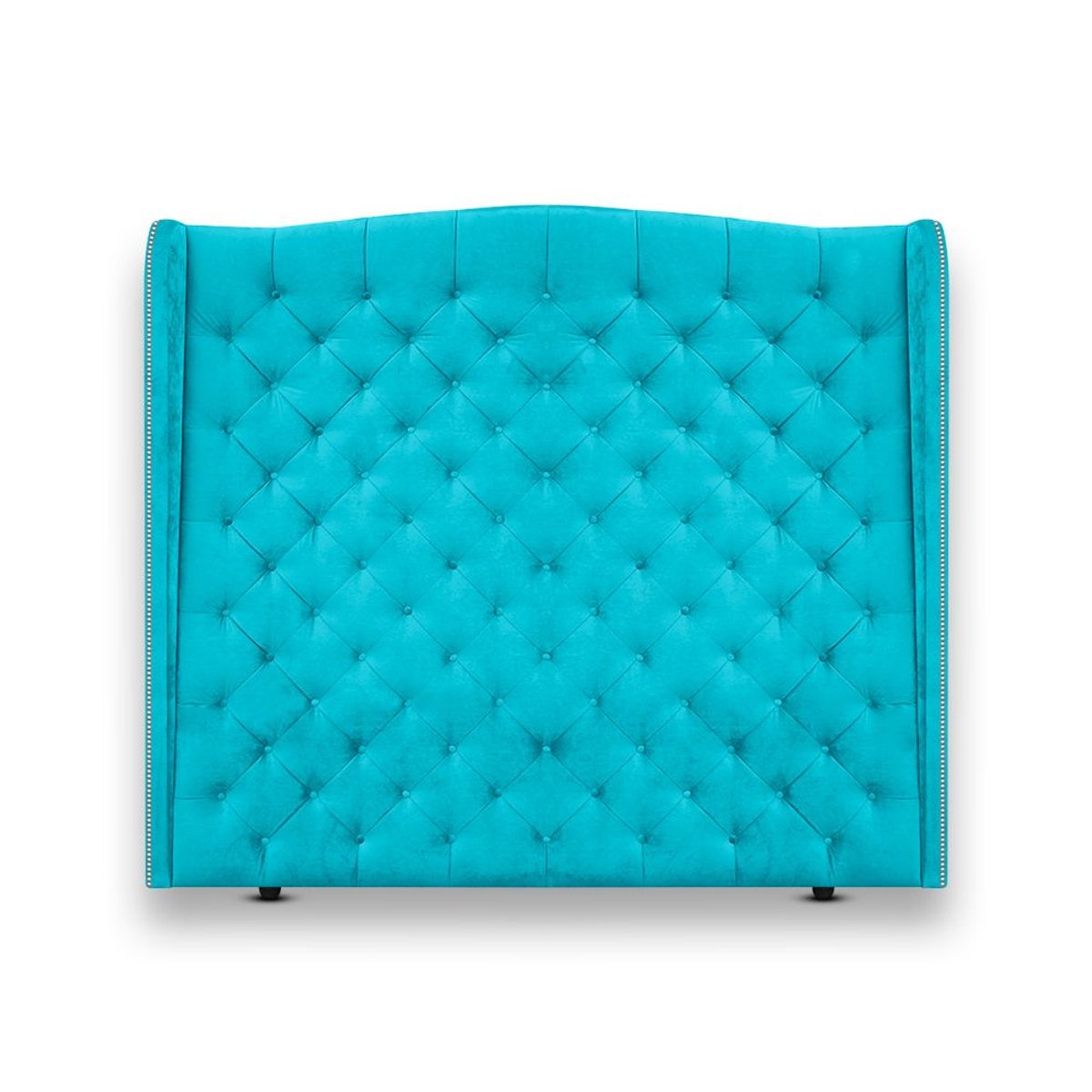 MAGIC CLASS - CABECERO DE LUJO LUXURY DE PISO200X120 MICROFIBRA AZUL