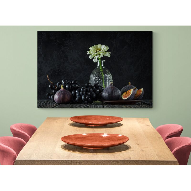 TAYRONA STORE - Cuadro En Lienzo Para Comedor Bodegon Frutas 235 150x100cm