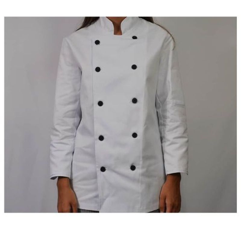 AFM - Blusas Bata Chef En Gabardina