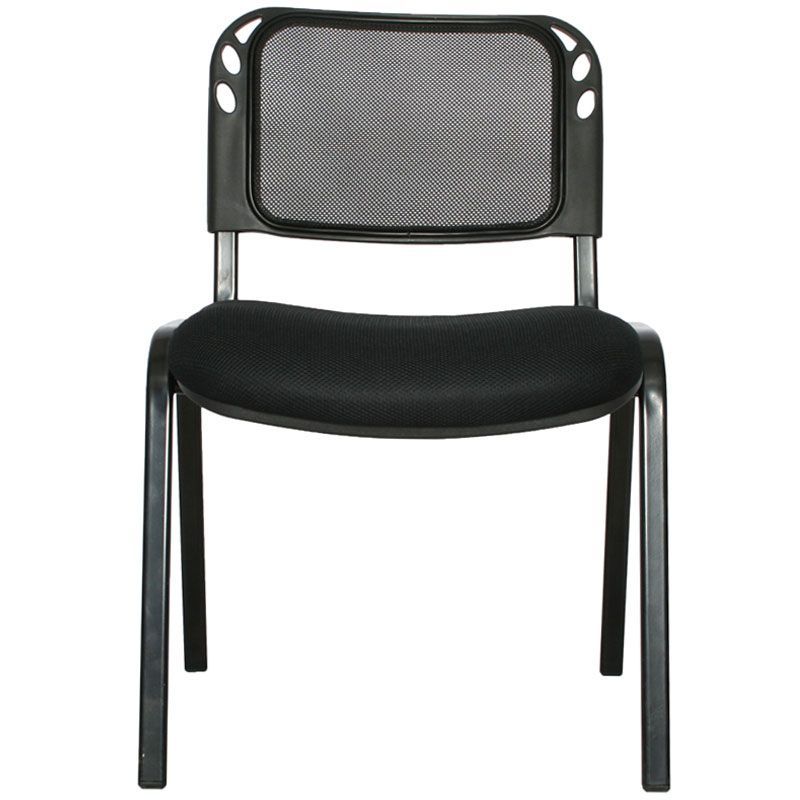 GENERICO - SILLA OFICINA INTERLOCUTORA ESTRUCTURA NEGRA MALLA RECEPCION