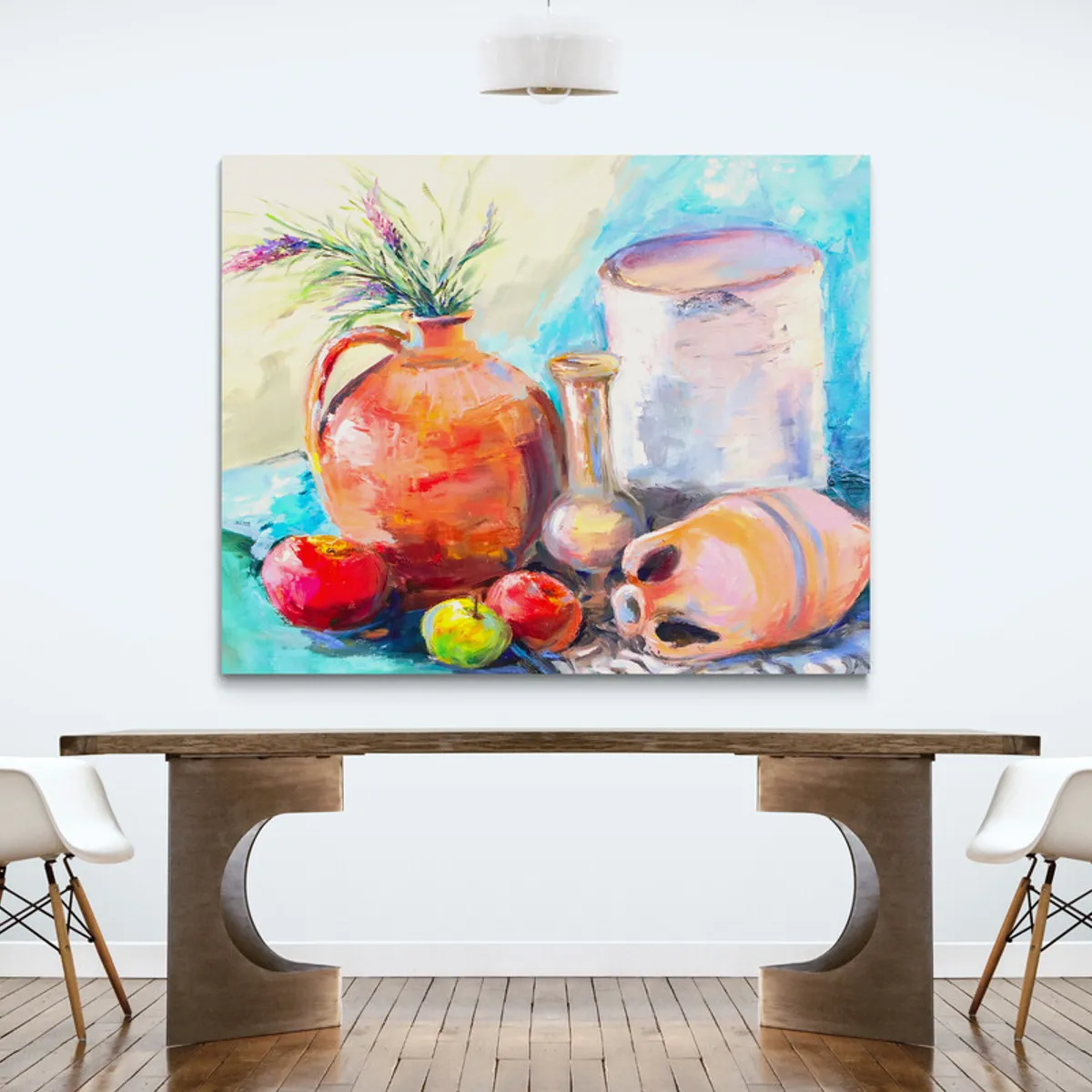 TAYRONA STORE - Cuadro En Lienzo Para Comedor Bodegon 016 100x80cm