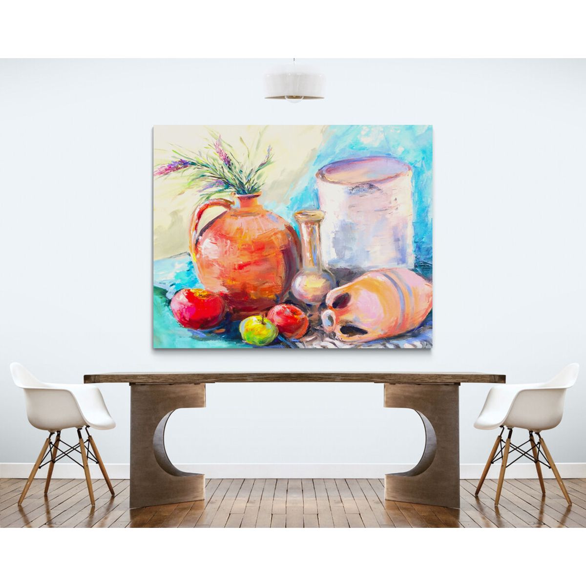 TAYRONA STORE - Cuadro En Lienzo Para Comedor Bodegon 016 100x80cm