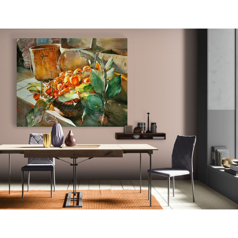 TAYRONA STORE - Cuadro En Lienzo Para Comedor Bodegon 020 125x100cm