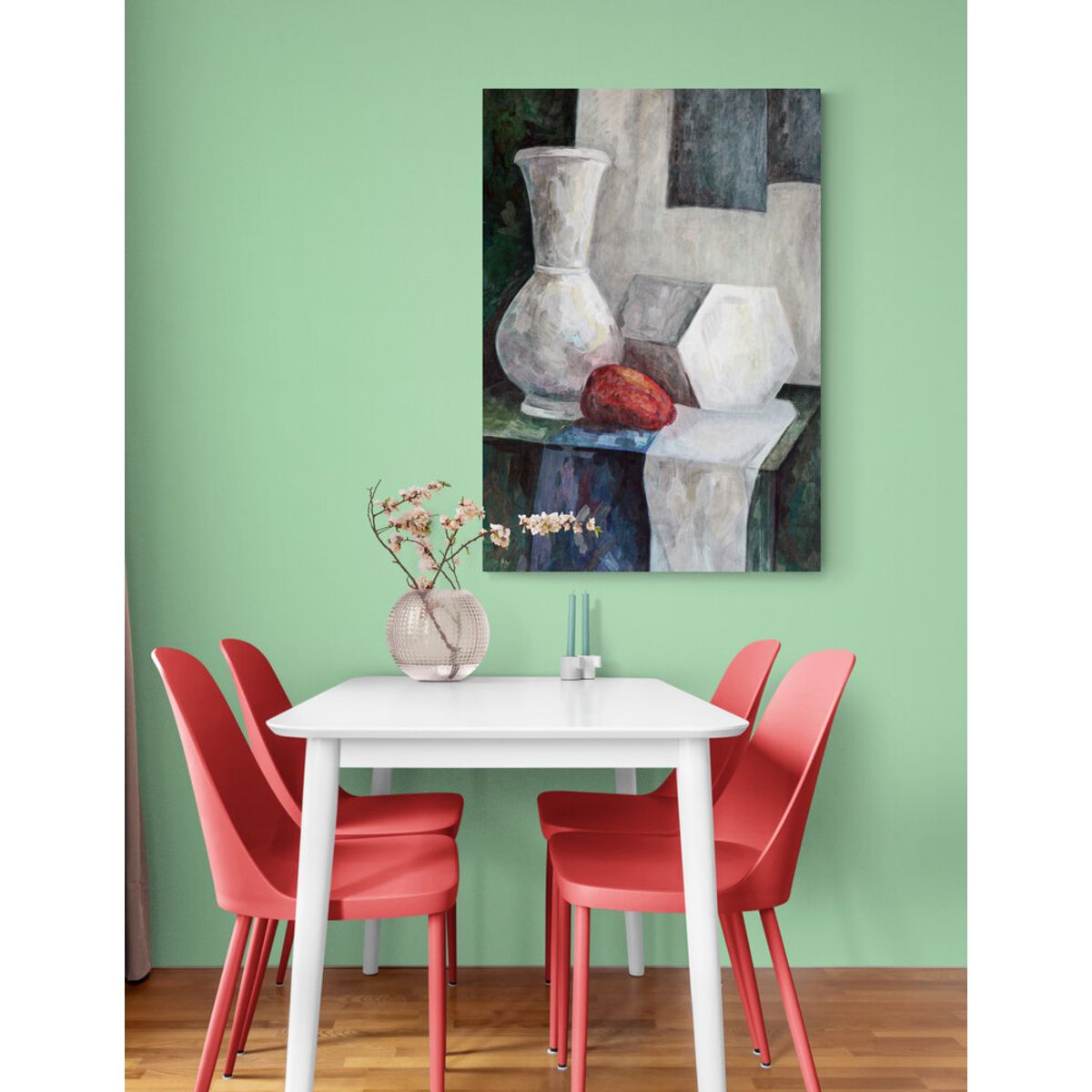 TAYRONA STORE - Cuadro En Lienzo Para Comedor Bodegon 021 35x50cm