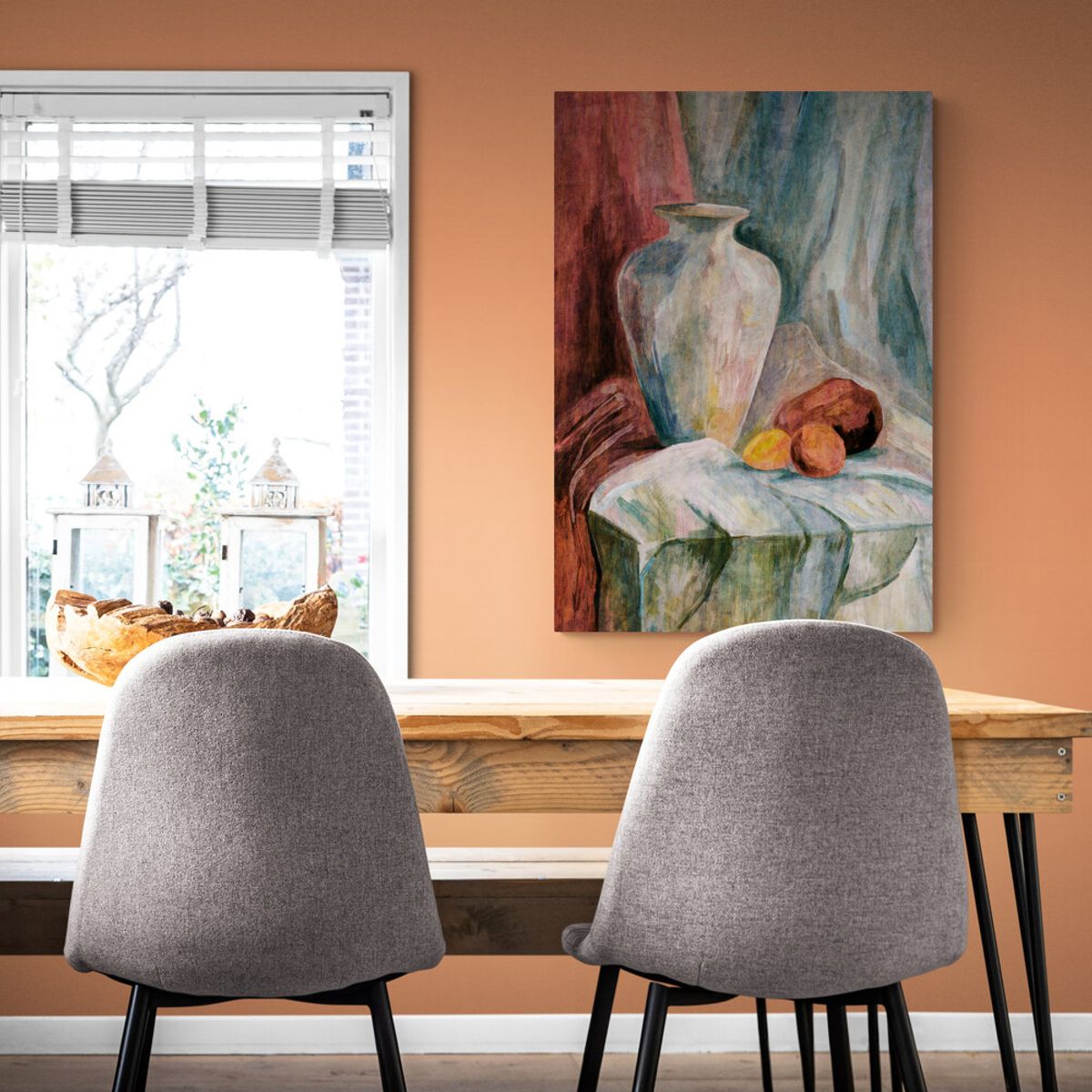 TAYRONA STORE - Cuadro En Lienzo Para Comedor Bodegon 022 80x120cm