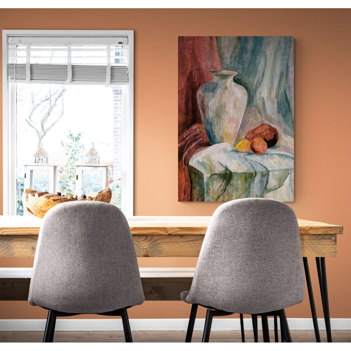 TAYRONA STORE - Cuadro En Lienzo Para Comedor Bodegon 022 80x120cm