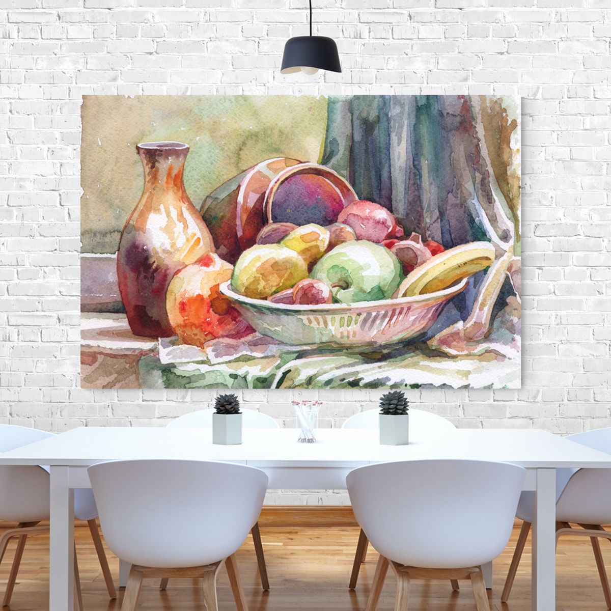 TAYRONA STORE - Cuadro En Lienzo Para Comedor Bodegon 061 50x35cm