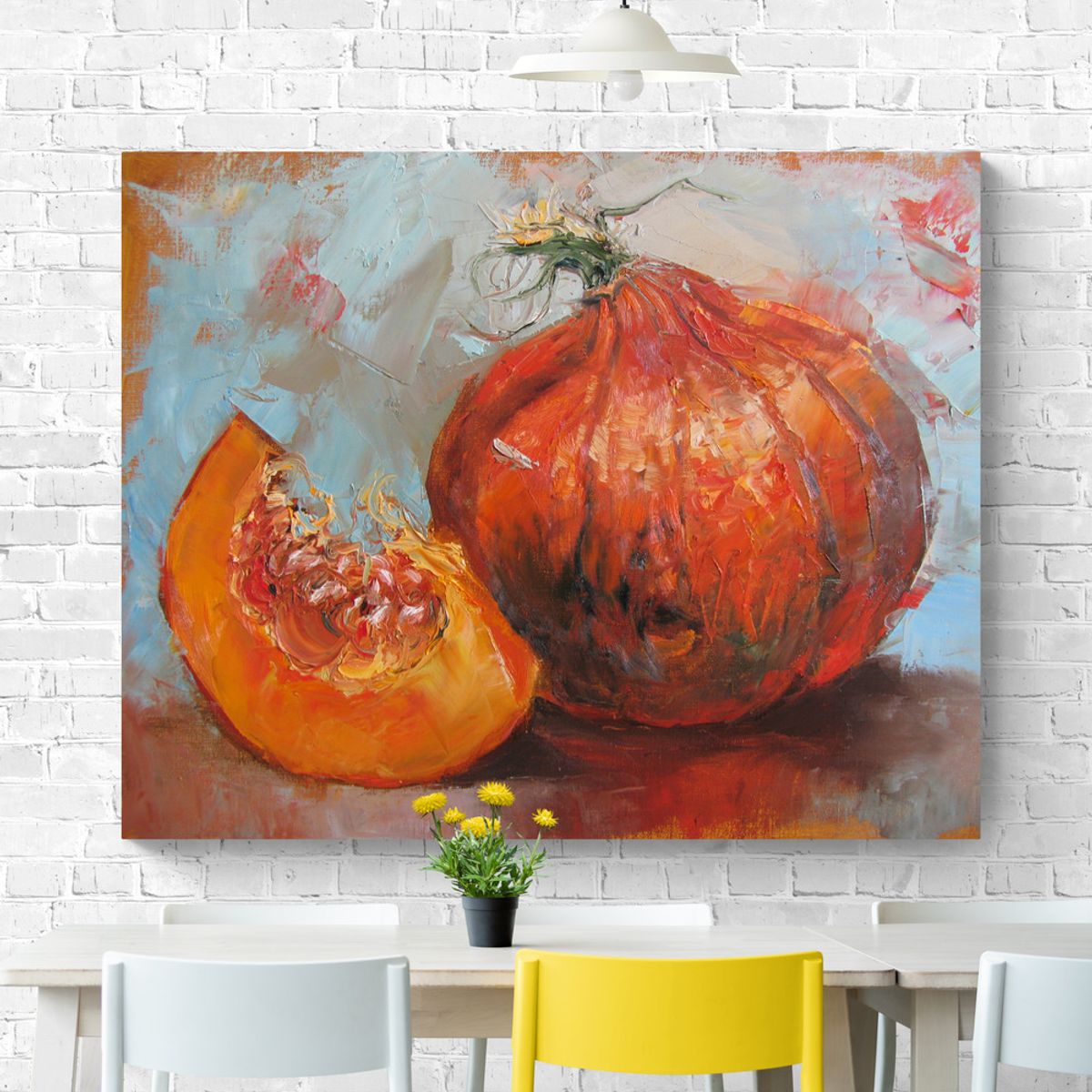 TAYRONA STORE - Cuadro En Lienzo Para Comedor Bodegon 066 50x40cm