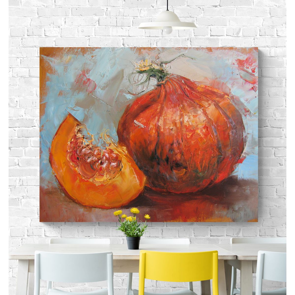 TAYRONA STORE - Cuadro En Lienzo Para Comedor Bodegon 066 50x40cm