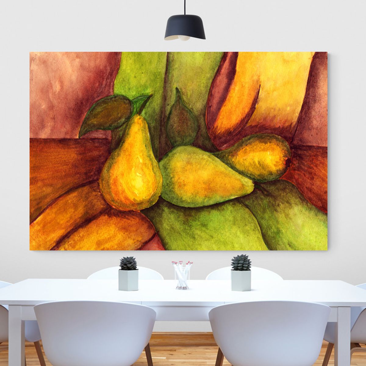 TAYRONA STORE - Cuadro En Lienzo Para Comedor Bodegon 096 50x35cm