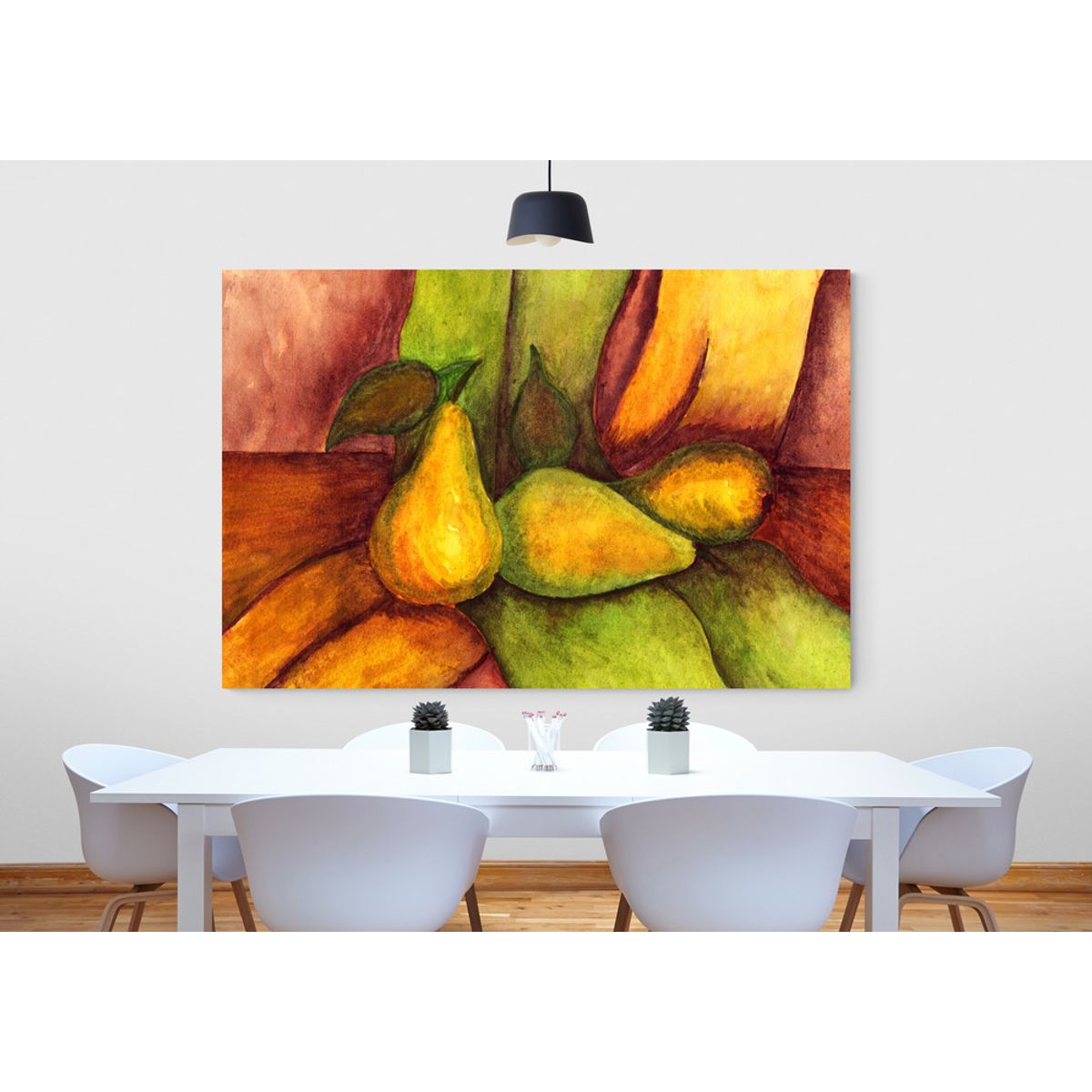 TAYRONA STORE - Cuadro En Lienzo Para Comedor Bodegon 096 50x35cm