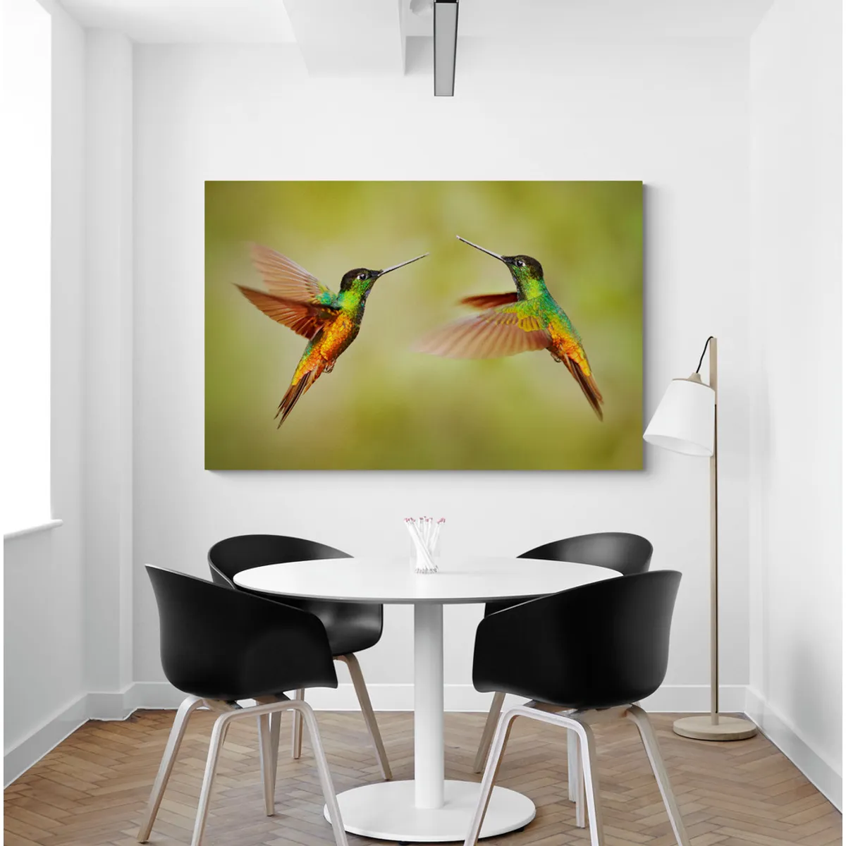 TAYRONA STORE - Cuadro En Lienzo Para Comedor Colibri 043 70x50cm