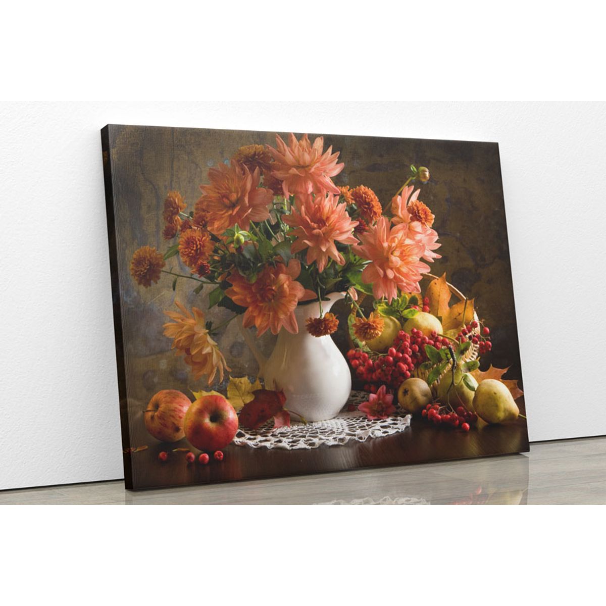 TAYRONA STORE - Cuadro En Lienzo Para Comedor Bodegon 02 100x80cm
