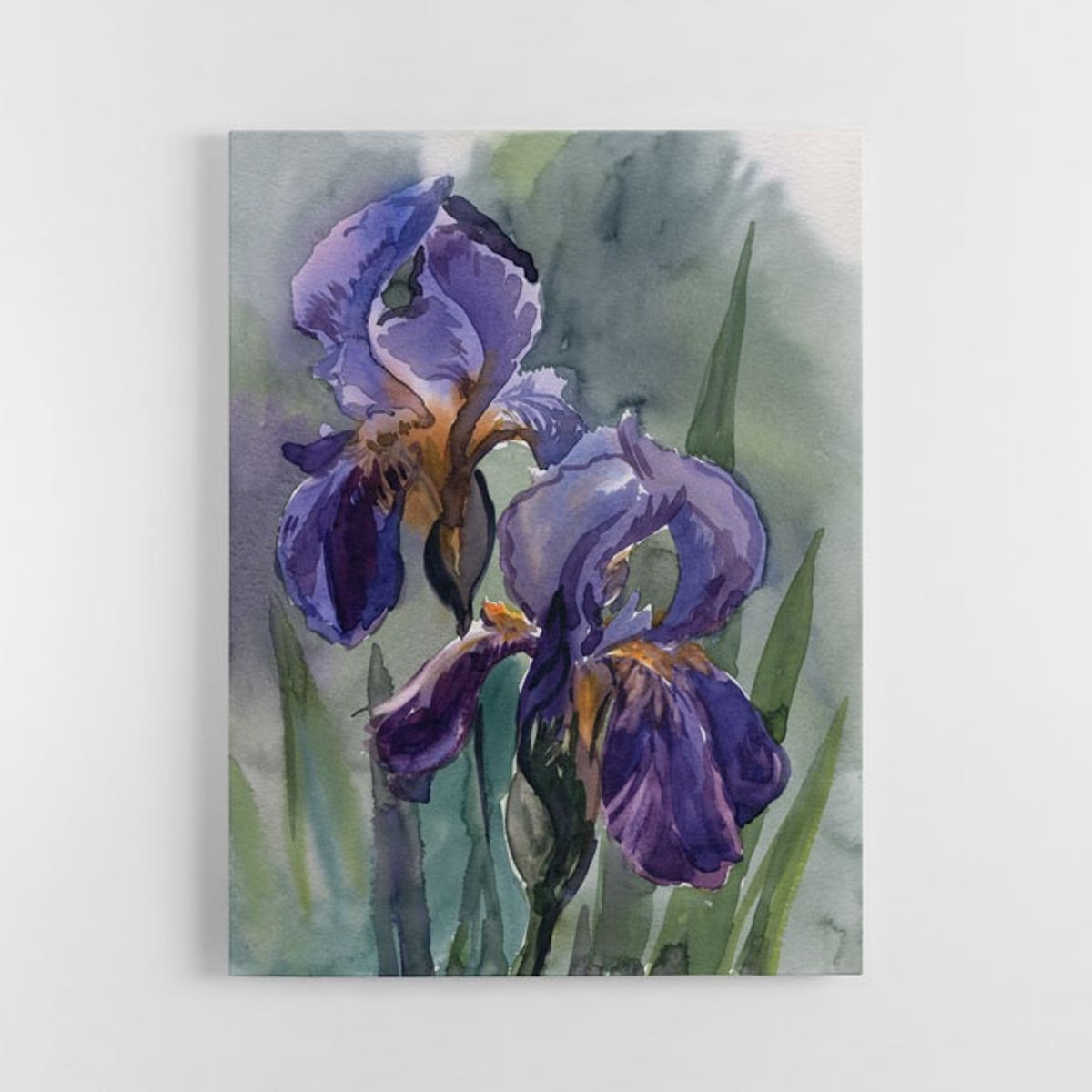TAYRONA STORE - Cuadro En Lienzo Para Comedor Pintura Flores 127 30x40cm