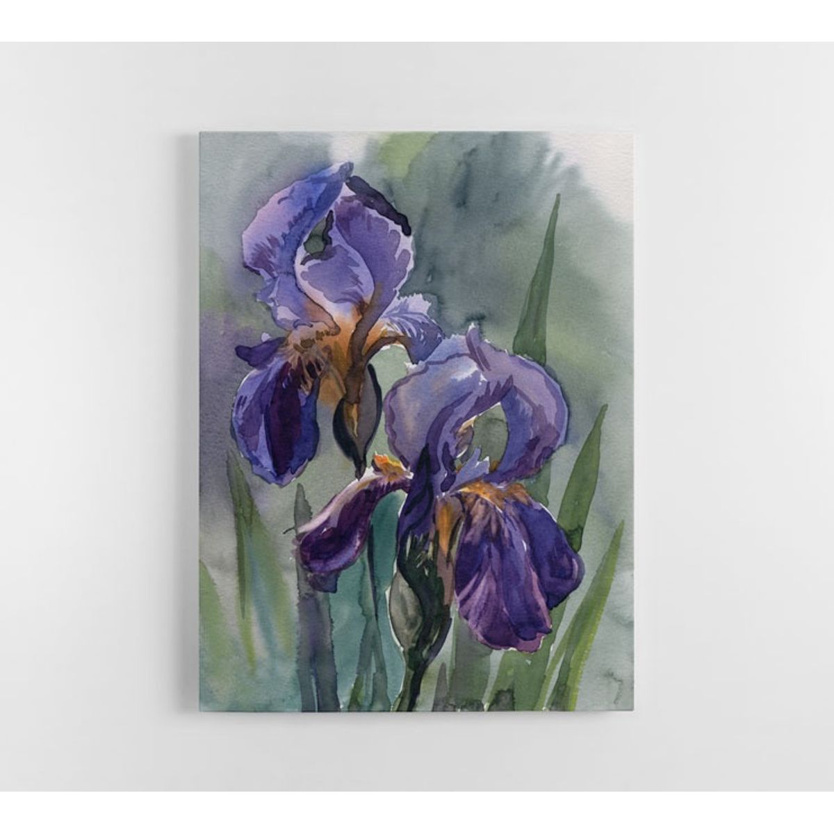 TAYRONA STORE - Cuadro En Lienzo Para Comedor Pintura Flores 127 30x40cm