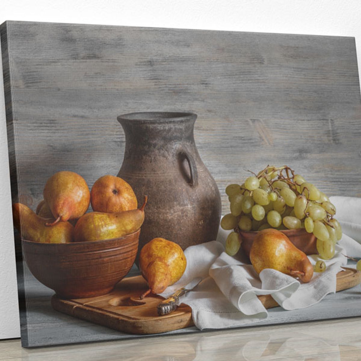 TAYRONA STORE - Cuadro En Lienzo Para Comedor Bodegon 05 50x40cm