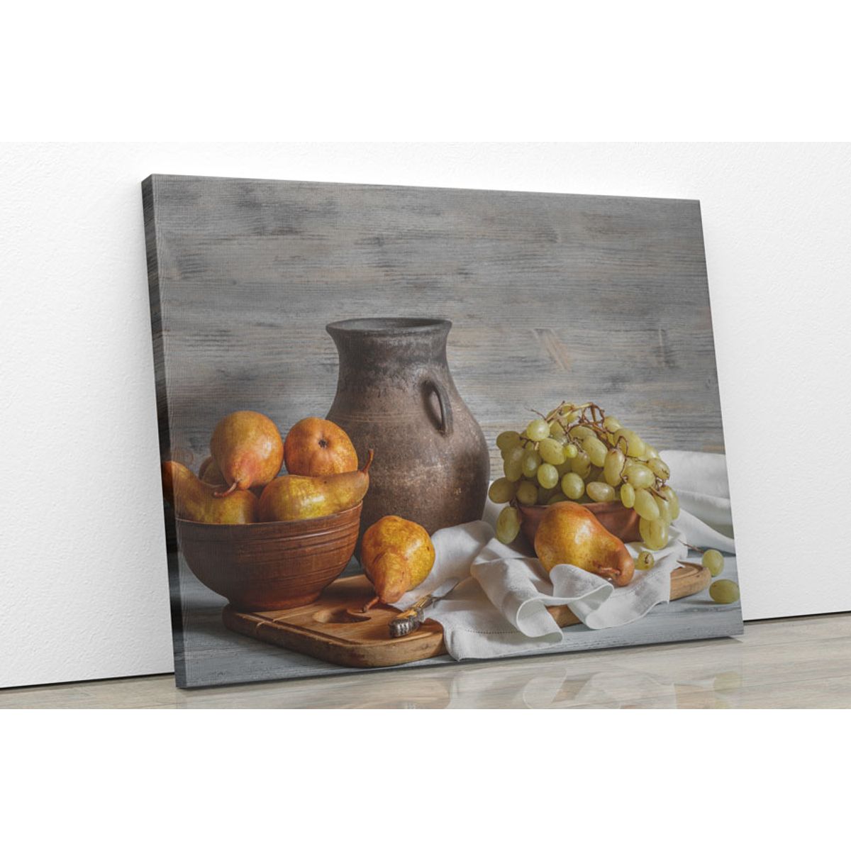 TAYRONA STORE - Cuadro En Lienzo Para Comedor Bodegon 05 50x40cm
