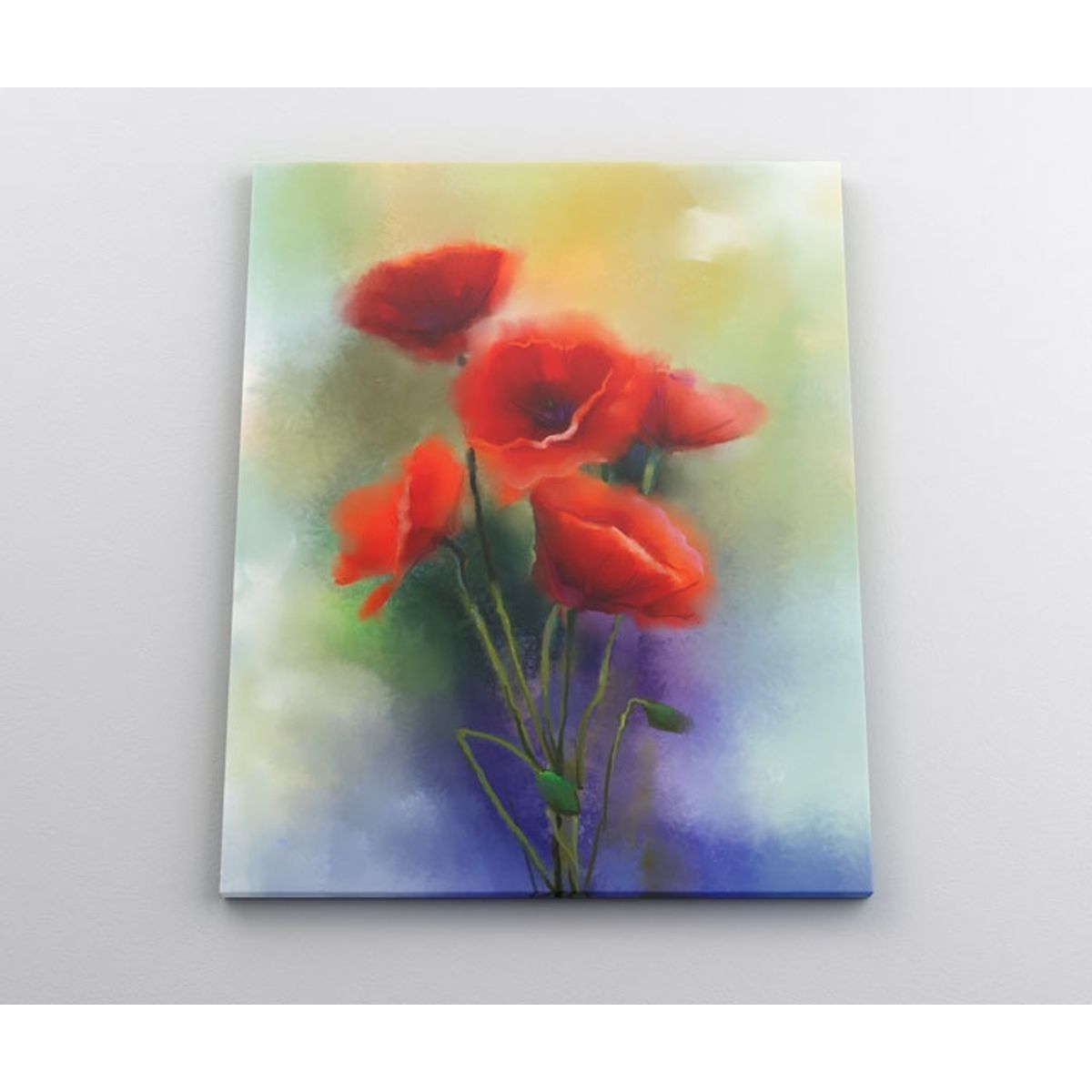 TAYRONA STORE - Cuadro En Lienzo Para Comedor Pintura Flores 67 75x100cm