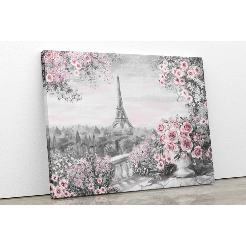 TAYRONA STORE - Cuadro En Lienzo Para Comedor Pintura Paris 19 100x80cm