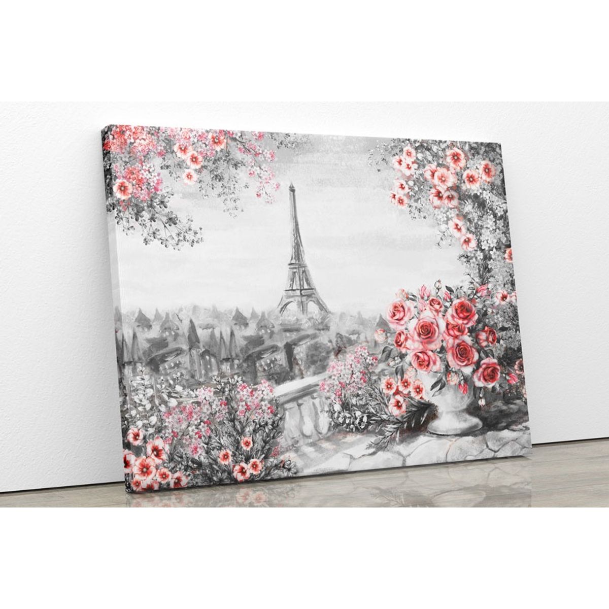 TAYRONA STORE - Cuadro En Lienzo Para Comedor Pintura Paris 20 100x80cm