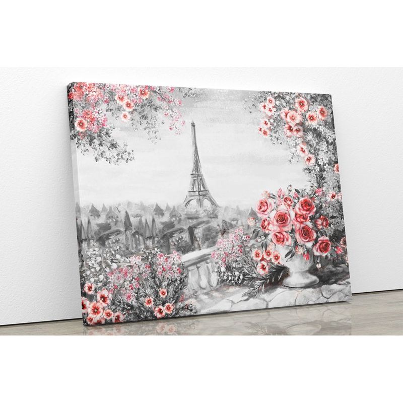 TAYRONA STORE - Cuadro En Lienzo Para Comedor Pintura Paris 20 100x80cm