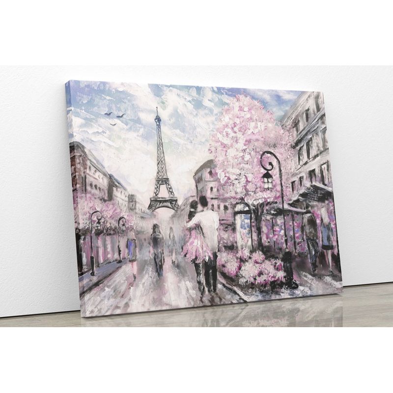 TAYRONA STORE - Cuadro En Lienzo Para Comedor Pintura Paris 16 100x80cm