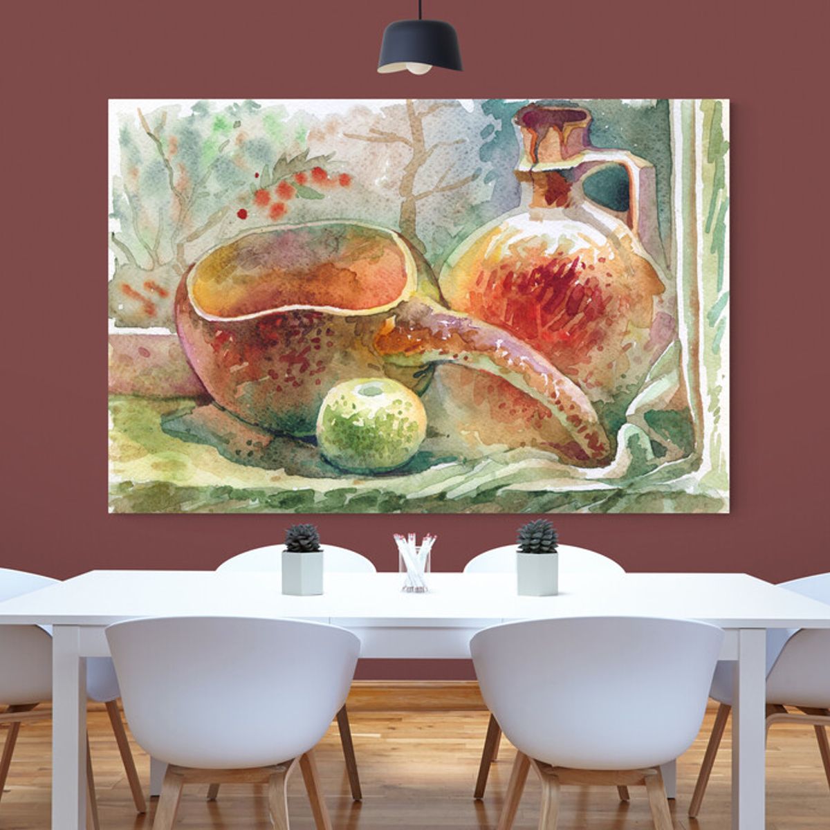 TAYRONA STORE - Cuadro En Lienzo Para Comedor Bodegon 160 70x50cm.