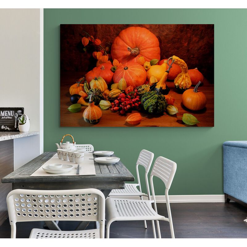 TAYRONA STORE - Cuadro En Lienzo Para Comedor Bodegon 209 100x70cm