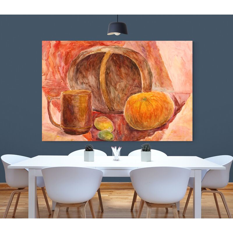 TAYRONA STORE - Cuadro En Lienzo Para Comedor Bodegon 219 100x70cm