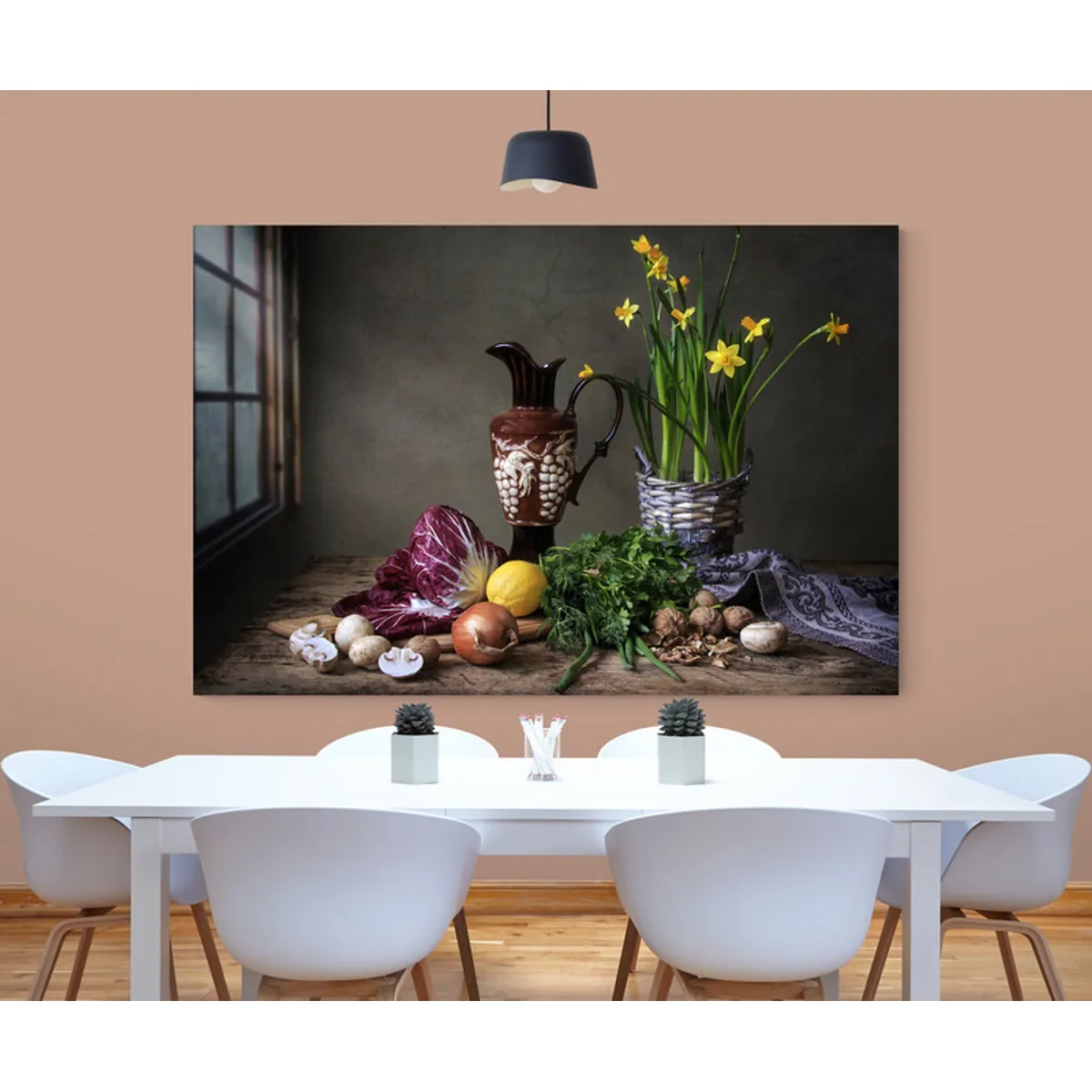 TAYRONA STORE - Cuadro En Lienzo Para Comedor Bodegon 230 150x100cm