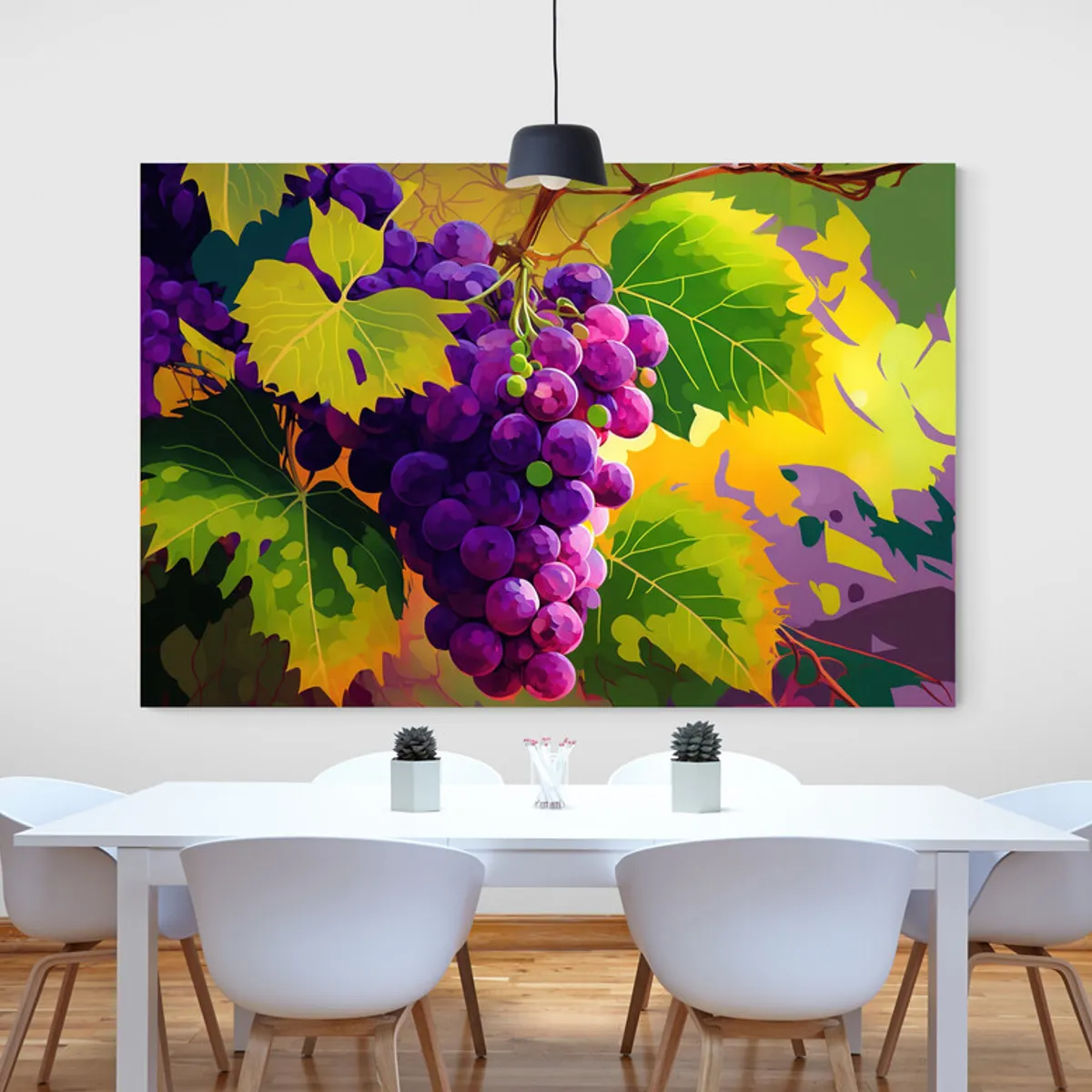 TAYRONA STORE - Cuadro En Lienzo Para Comedor Bodegon Frutas 280 50x35cm