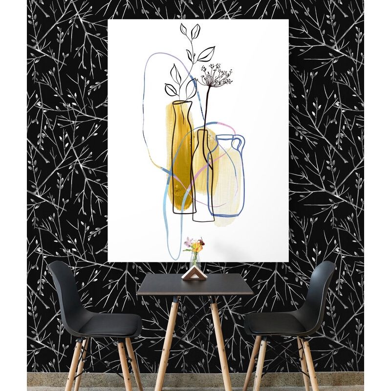 TAYRONA STORE - Cuadro En Lienzo Para Comedor Diseño Minimalista 433 30x40cm