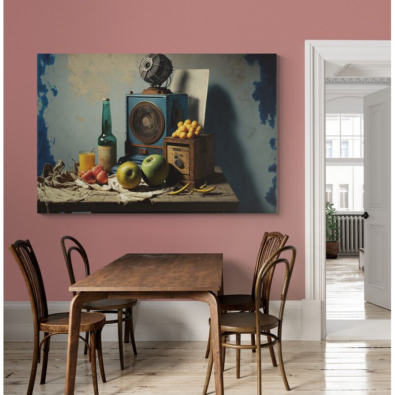 TAYRONA STORE - Cuadro En Lienzo Para Comedor Bodegon 304 70x50cm