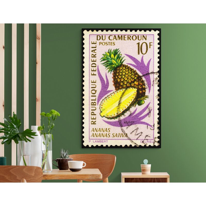 TAYRONA STORE - Cuadro Lienzo Para Comedor Bodegon Fruta Estampilla 063 50x70cm