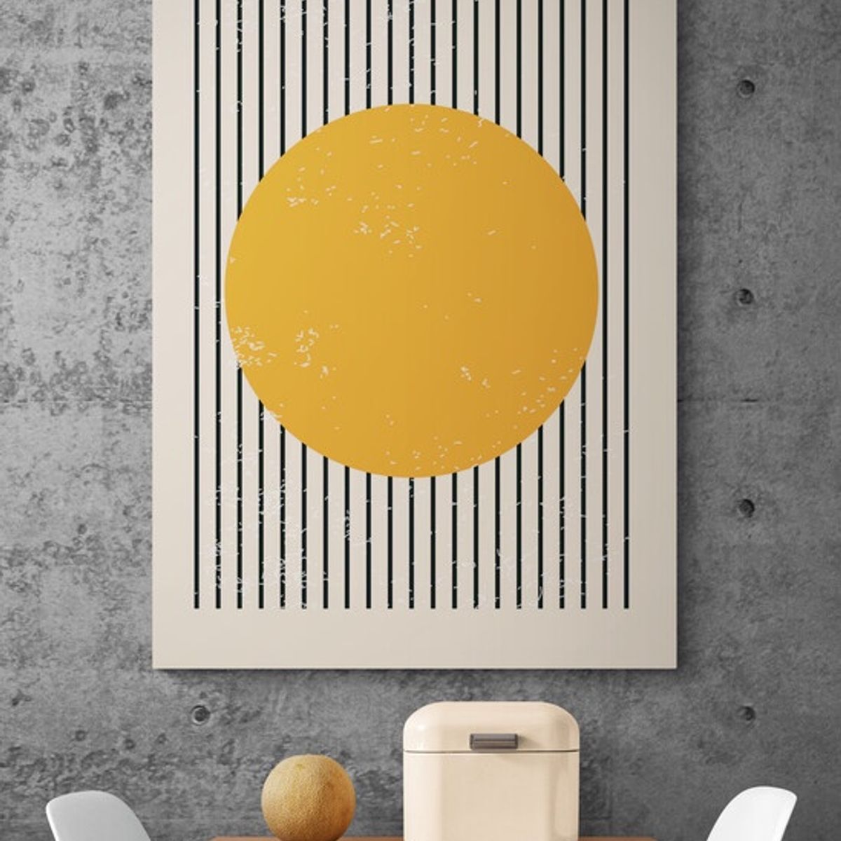 TAYRONA STORE - Cuadro En Lienzo Para Comedor Diseño Minimalista 224 100x150cm