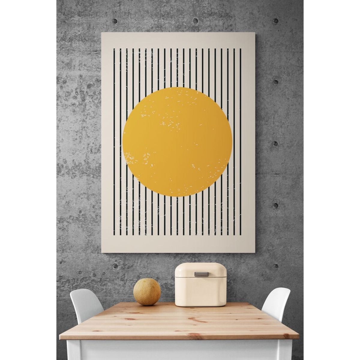 TAYRONA STORE - Cuadro En Lienzo Para Comedor Diseño Minimalista 224 100x150cm