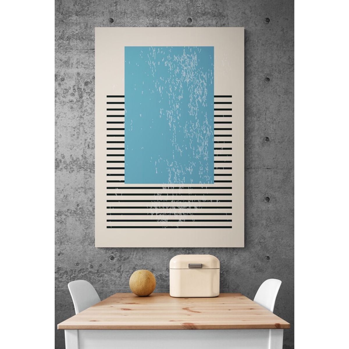 TAYRONA STORE - Cuadro En Lienzo Para Comedor Diseño Minimalista 225 80x120cm