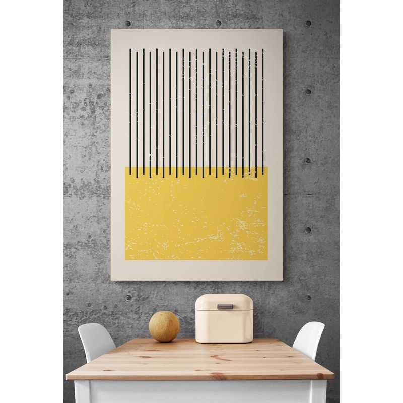 TAYRONA STORE - Cuadro En Lienzo Para Comedor Diseño Minimalista 227 70x100cm
