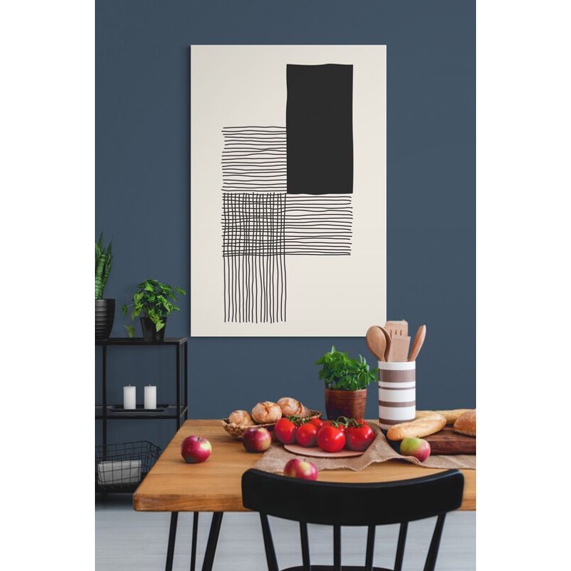 TAYRONA STORE - Cuadro En Lienzo Para Comedor Diseño Minimalista 223 70x100cm