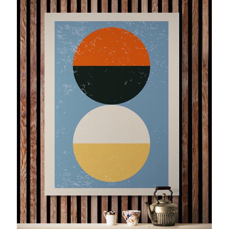 TAYRONA STORE - Cuadro En Lienzo Para Comedor Diseño Minimalista 240 50x70cm
