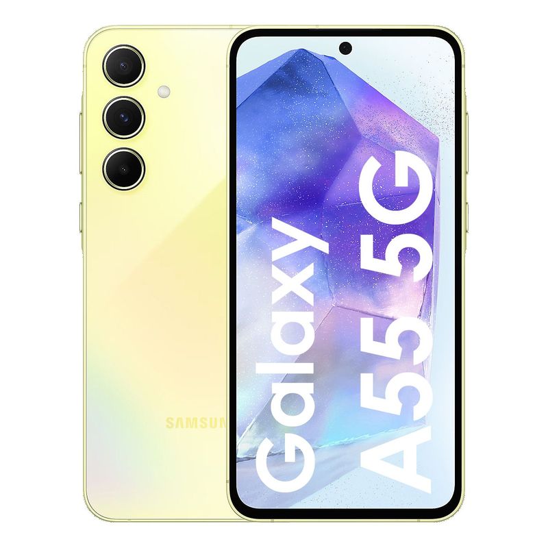 SAMSUNG - Celular Samsung Galaxy A55 5G 256GB 8GB RAM Lemon