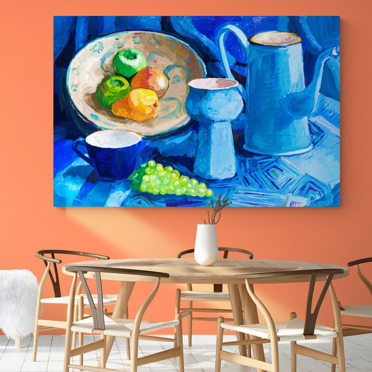 TAYRONA STORE - Cuadro En Lienzo Para Comedor Bodegon 024 150x100cm