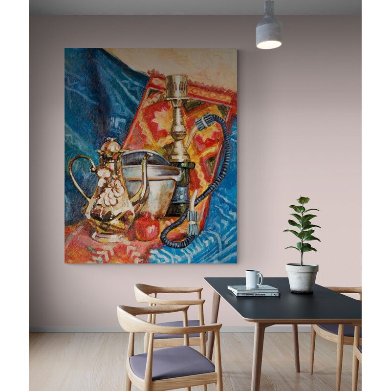 TAYRONA STORE - Cuadro En Lienzo Para Comedor Bodegon 227 60x75cm