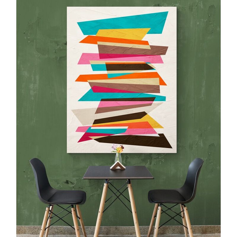 TAYRONA STORE - Cuadro En Lienzo Para Comedor Diseño Minimalista 562 75x100cm