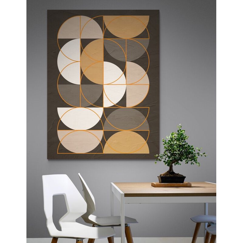 TAYRONA STORE - Cuadro En Lienzo Para Comedor Diseño Minimalista 567 75x100cm